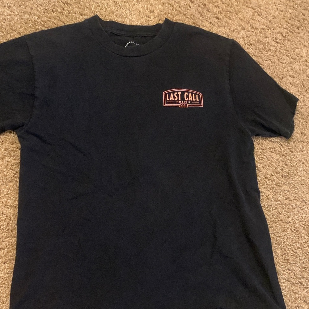 Men's  Last Call 8 ball Black T-Shirt small